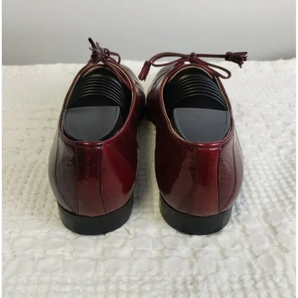 Carlo Morandi Men's Wine Shoes/Oxfords Size 8.5M SKU 2150